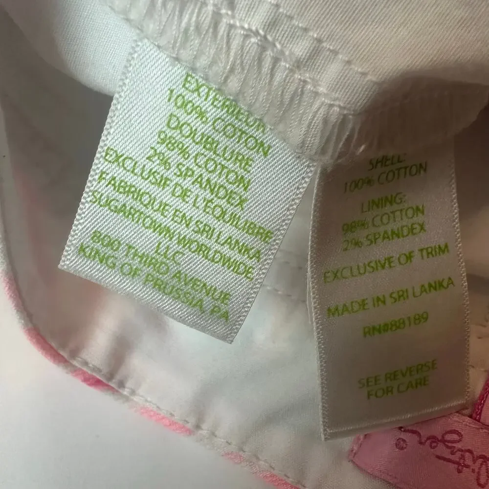 Lilly Pulitzer Colette Scallop Hem Skort Size 00 EUC Sailbooat Novelty Pattern - Picture 10 of 10